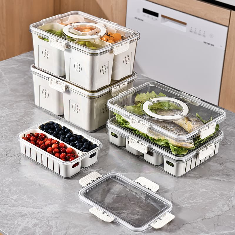 Portable Divided Serving Organizer